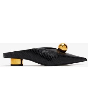 JW PEI Helena Mules - White