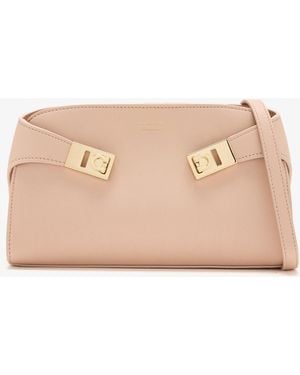 Ferragamo Hug Crossbody Bag - Natural