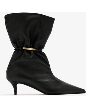 Balmain Sphynx Ankle Boots - Black