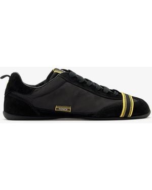 Fendi Wrap Sneakers - Black