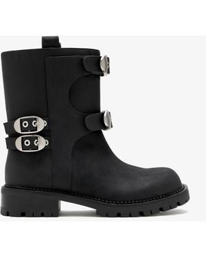 Marc Jacobs The Kiki Moto Ankle Boots - Black