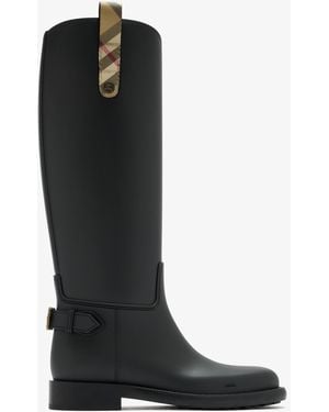 Burberry Cavalier Boots - Black