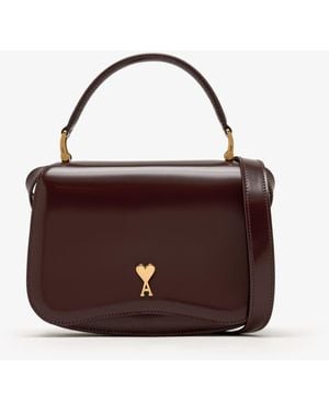 Ami Paris Paris Paris Top-Handle Bag - Purple