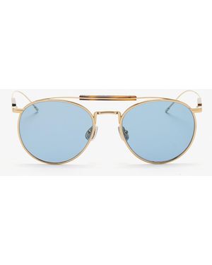 Brunello Cucinelli Aviator Sunglasses - Blue