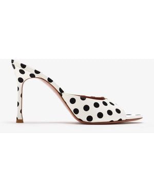 AMINA MUADDI Alexa 95 Slippers - White