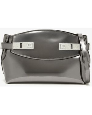 Ferragamo Hug Small Clutch - Gray