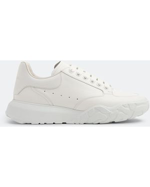 McQueen Court Sneakers - White