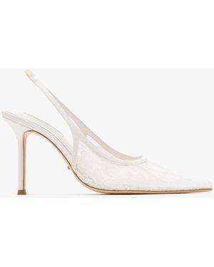 Tony Bianco Noni Slingback Pumps - White