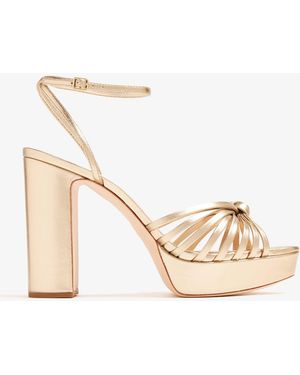 Loeffler Randall Rivka Platform Sandals - Natural