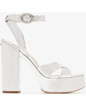 Sam Edelman Savannah Platform Sandals - White