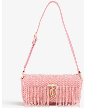 Jimmy Choo Avenue Mini Shoulder Bag - Pink