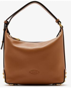 Tod's Metal Dots Mini Bag - Brown