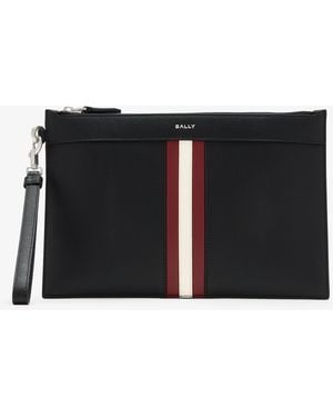 Bally Mythos Zip Pochette - Black