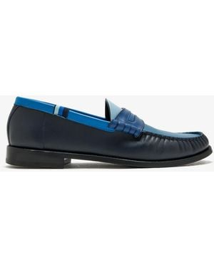 Blu Scarpa La Tricolore College Loafers - Blue