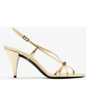 Versace Medusa Sandals - White