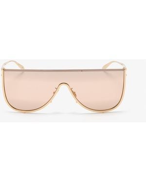 Alaïa Oversized Sunglasses - Natural