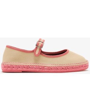 Luna Athena Mary Jane Espadrilles - Pink