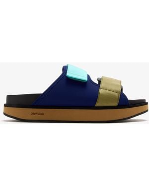 Onwuad Tarpin Sandals - Blue