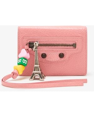 Balenciaga Le City Mini Wallet - Pink