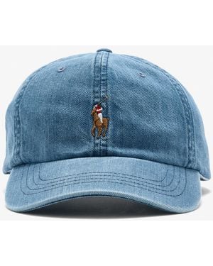 Polo Ralph Lauren Logo Baseball Cap - Blue