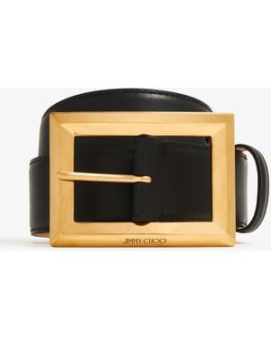 Jimmy Choo Arlie Belt - Black