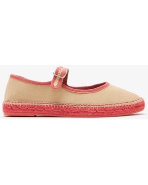 Luna Athena Mary Jane Espadrilles - Pink