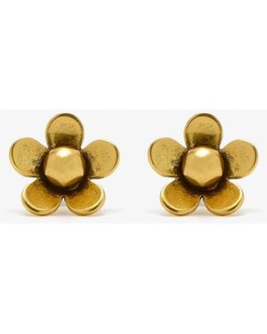 Marc Jacobs The Daisy Stud Earrings - Metallic