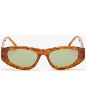 The Attico Maya Sunglasses - Brown