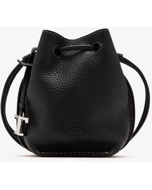 ショルダーバッグ・ポシェット TOD'S MINI BUCKET BAG Tod's Mini Di Drawstring Bucket Bag | Neiman Marcus