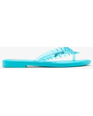 Ganni X Melissa Flip Flops - Blue