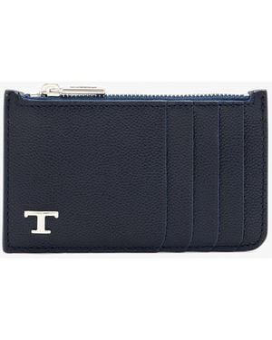 Tod's Credit Card Holder - Blue