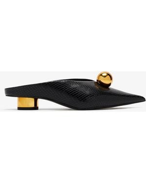 JW PEI Helena Mules - White