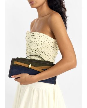 Veronica Beard Dash Clutch - White
