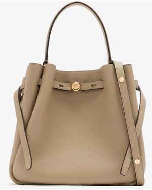 Tory Burch Romy Bucket Bag - Natural