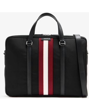 Bally Code Briefcase - Black
