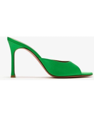 AMINA MUADDI Alexa Slippers - Green