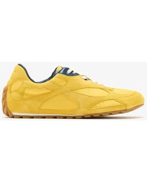 Bottega Veneta Orbit Flash Sneakers - Yellow