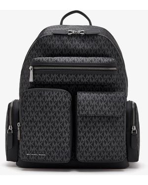 Michael Kors Brooklyn Medium Cargo Backpack - Black