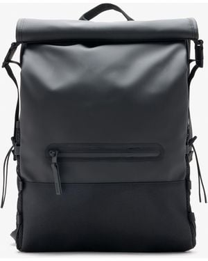 Rains Trail Mountaineer Rolltop Backpack - Black