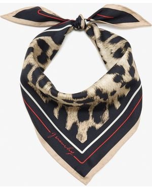 Givenchy Triangle Silk Scarf - Black