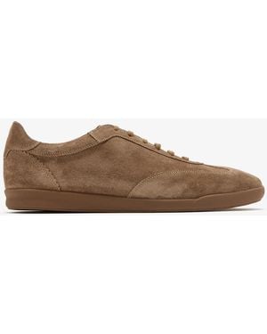 Loake Mayfair Suede Sneakers - Brown