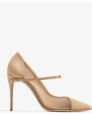 Jennifer Chamandi Lorenzo 105 Pumps - White