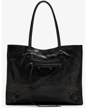 Balenciaga Le City Medium Tote Bag - Black