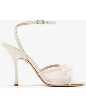 Stuart Weitzman Roselle 100 Sandals - White