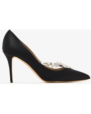 Manolo Blahnik Nadira Pumps - Black