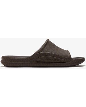 Michael Kors Griffin Slide Sandals - White