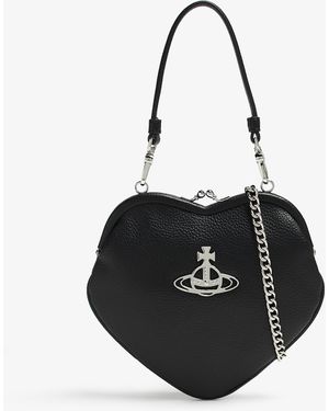 ★Vivienne Westwood★ Bell Heart Frame Tote Bag Red 4B010004 Vivienne Westwood Red Belle Heart Frame Bag - Tote Bags