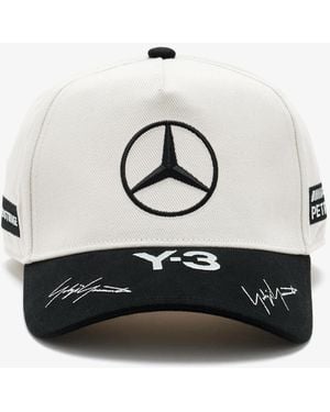 Y-3 X Mercedes-Amg Petronas F1 Team Podium Cap - White