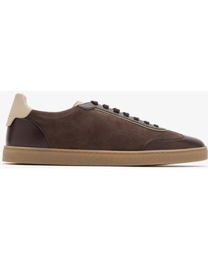 Brunello Cucinelli Coda Di Rondine Sneakers - Brown
