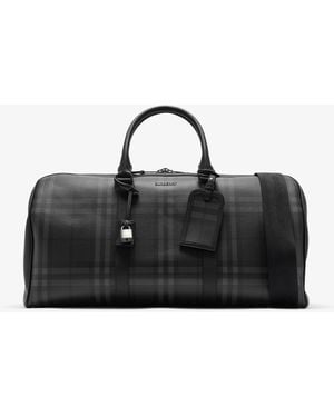 Burberry City Check Holdall Bag - Black